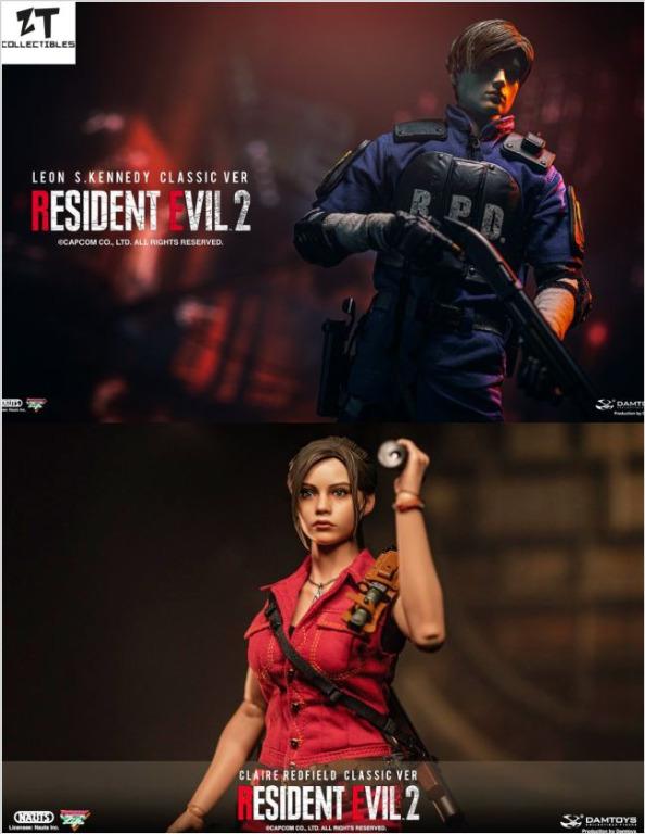 NAUTS x DAMTOYS 1/6 Resident Evil 2 Claire Redfield Classic