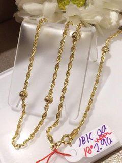 18K CHAIN NECKLACE