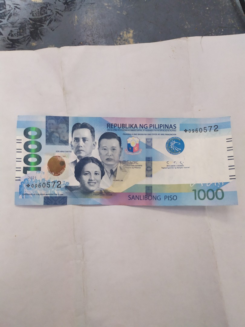 2021 starnotes 1000 pesos bill, Hobbies & Toys, Memorabilia