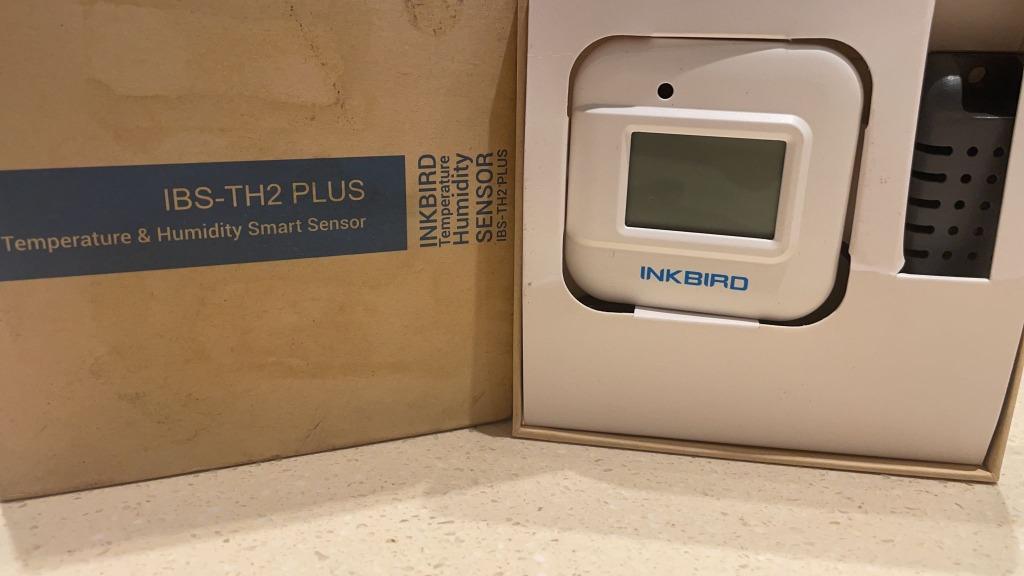 2410) Inkbird IBSTH2 Plus Bluetooth Thermometer & Hygrometer Smart