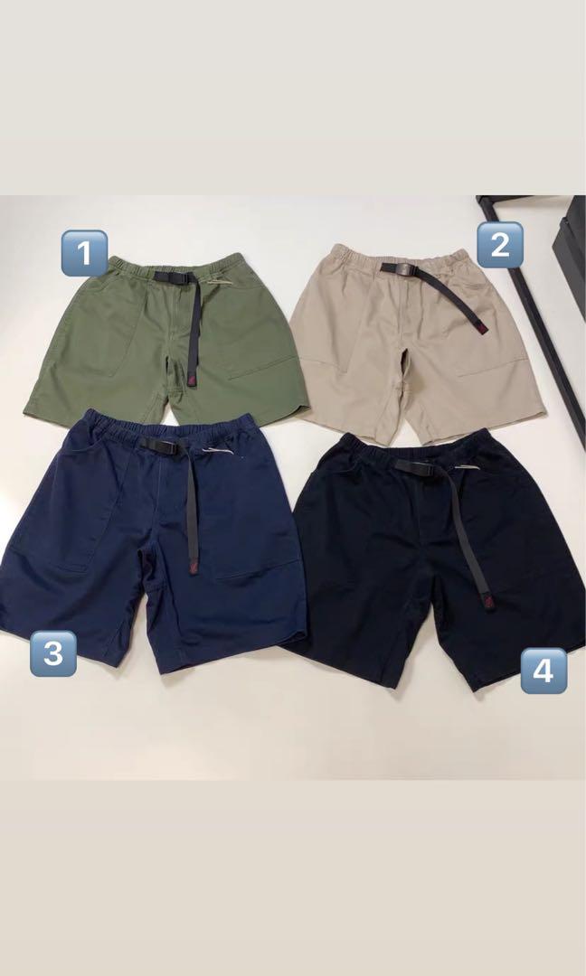 4️⃣色Gramicci 短褲shorts short pants beams, 男裝, 褲＆半截裙