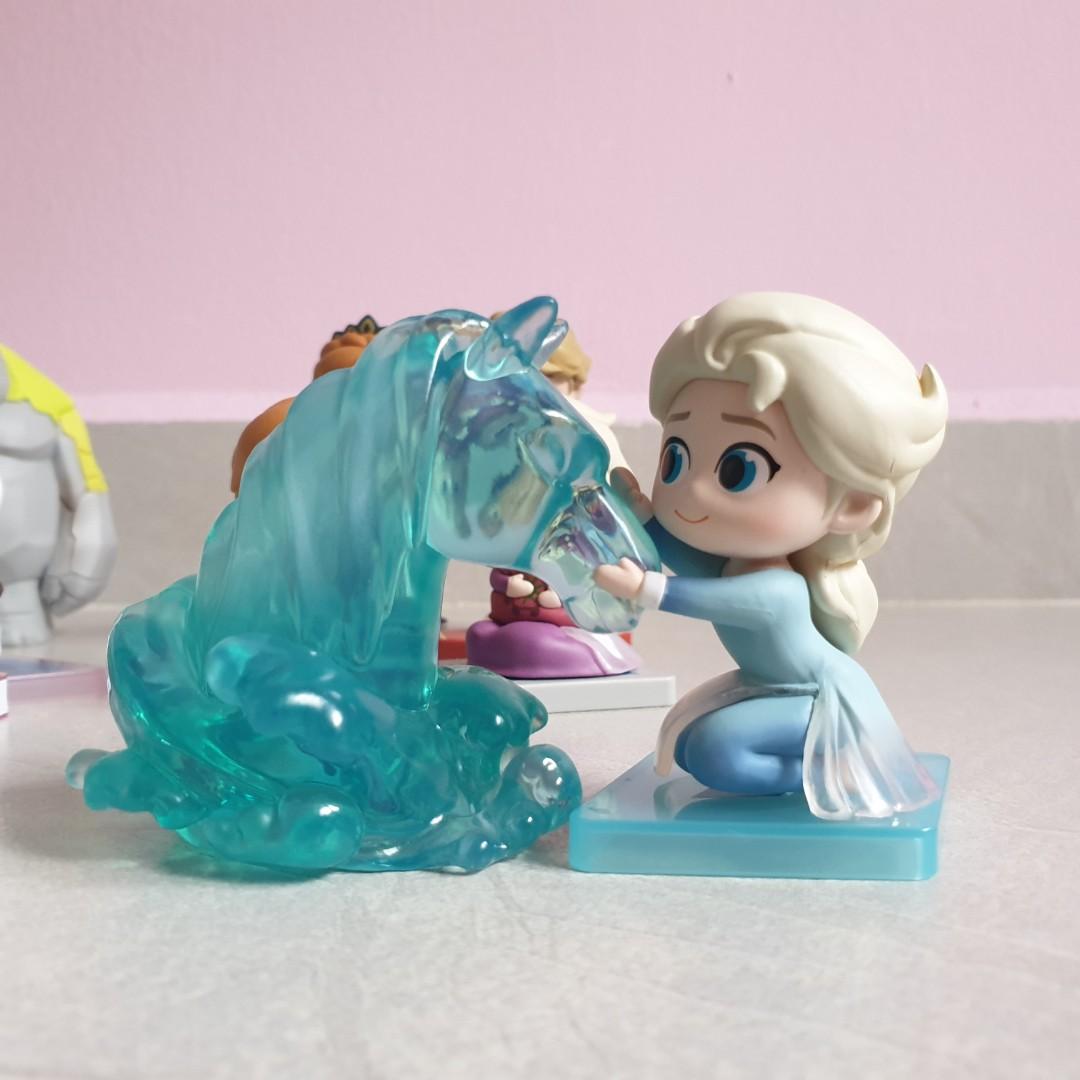 52toys Disney blindbox Frozen figure set of 10 Elsa Anna Olaf, Hobbies