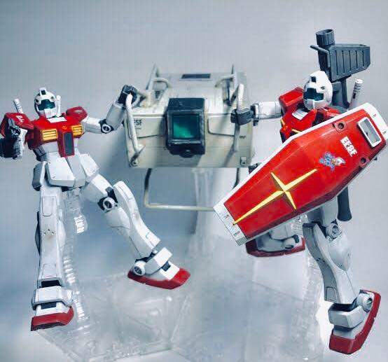 富士急限定HG RGM-79 GM & Launch Gundam The Ride A Baoa Qu 吉姆連逃生艇1/144 Bandai  High Grade Limited Item  ⚠️議價/議交收地點🚫即封⚠️有貨/要就出價🚫不再答有冇及廢話⚠️交收方法已列明⚠️成品圖唯參考⚠️模型全新*未砌*齊件書*儲盒勿購*⚠️盒殘舊!  盒殘 