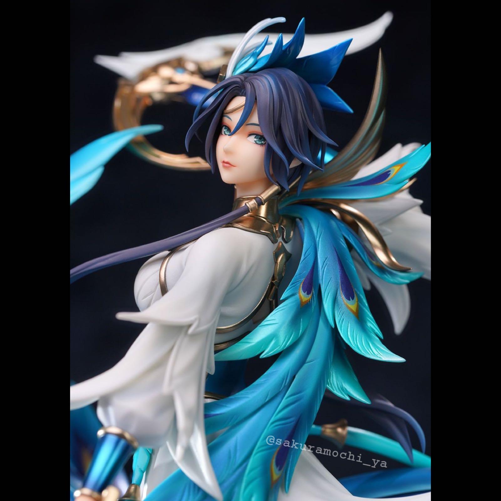 全新特典版現貨✅ Myethos 王者榮耀 虞姬 雲霓雀翎ver. 皮膚 skin PVC 1:7 1/7 Figure手辦人型比例模型公仔擺件（正版）