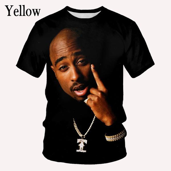 2pac t shirt men