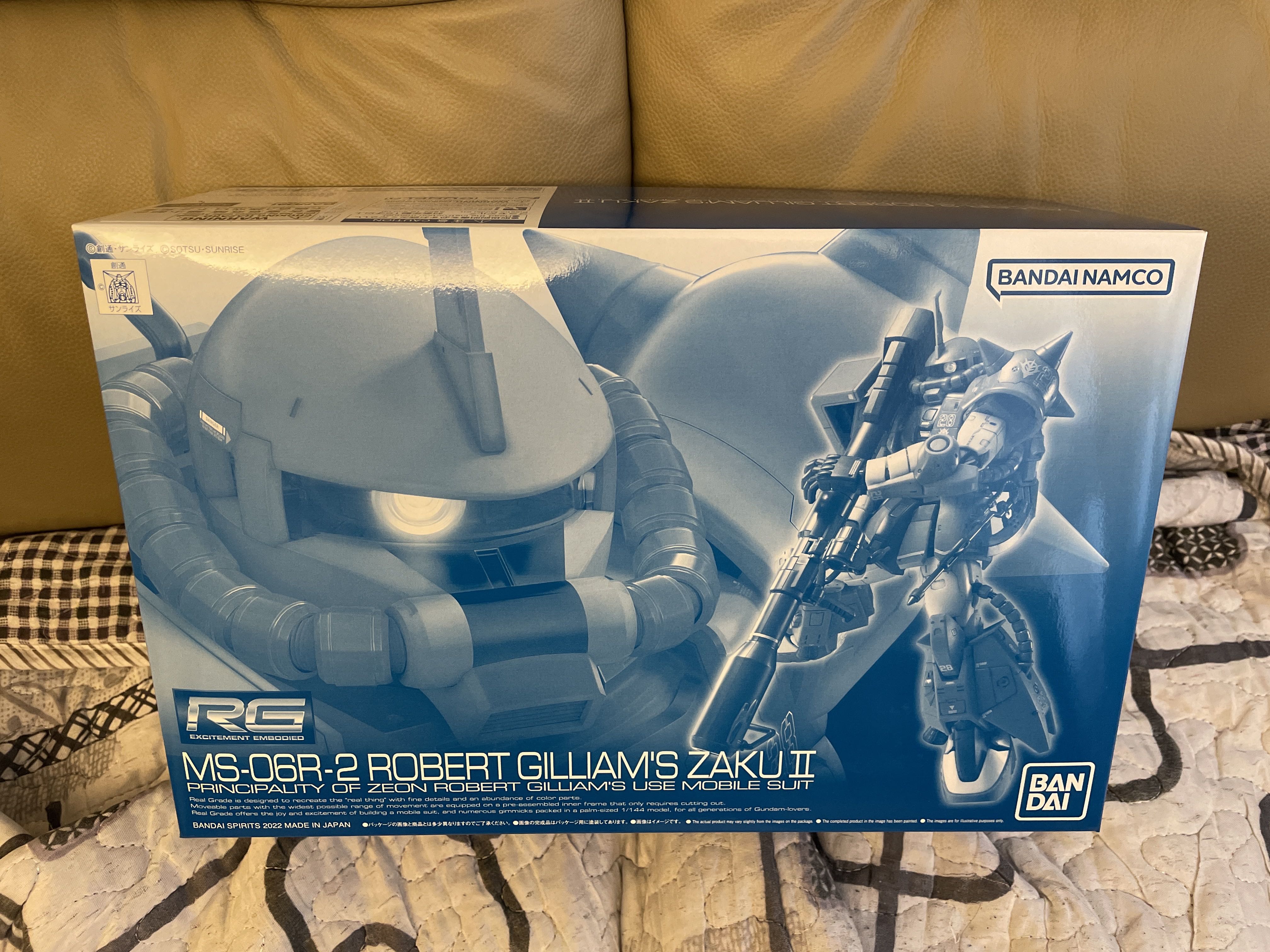 全新 RG 1/144 MS-06R-2 ROBERT GILLIAM’S ZAKUⅡ 渣古, 興趣及遊戲, 玩具 & 遊戲類 - Carousell