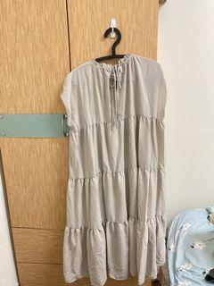 法式袖蛋糕裙 shimadoya 購入