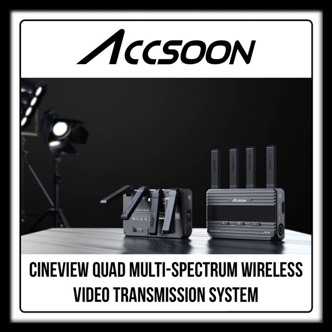Accsoon CineView Quad MultiSpectrum Wireless Video Transmission System