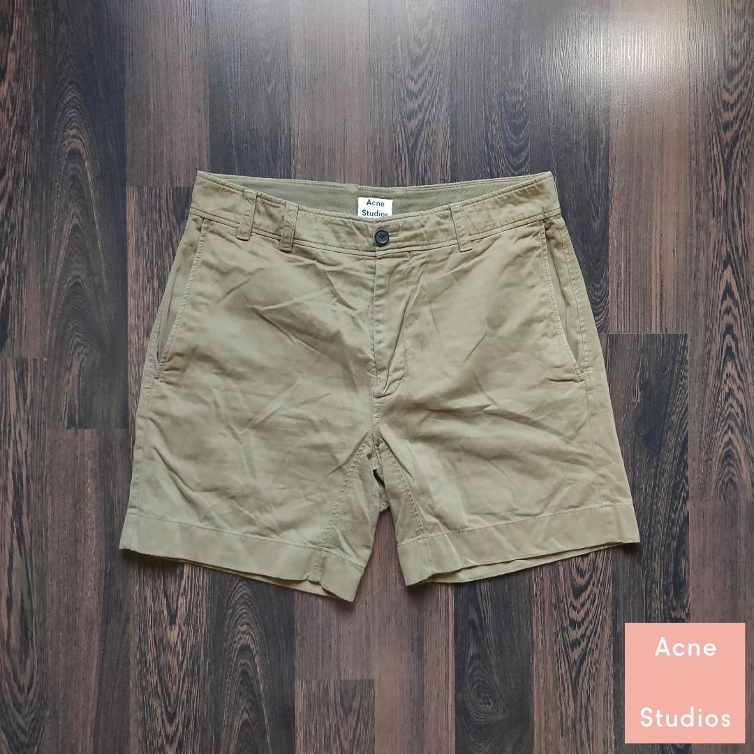 ACNE STUDIOS WALK SHORTS | Khaki (Category: Luxury Apparel) located in Cebu City. Submitted by denimholic (Listing ID 1168782374, Image 1). Description: 🇸🇪Authentic Preloved Acne Studios Shorts ▫️SIZE : W33-34in / L18in **above knee ▫️100 % Cotton, Khaki Twill ▫️9.0 / 10 excellent condition ▫️Made in Romania.