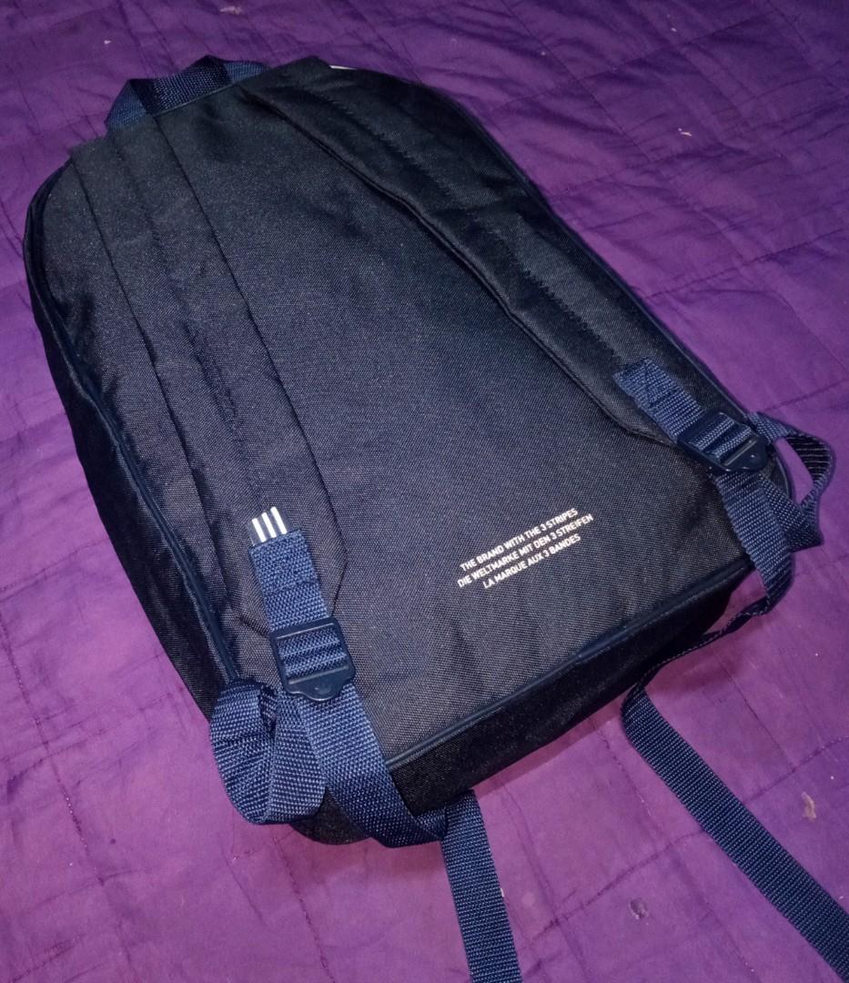 Adidas Originals Large Trefoil Logo Backpack In Navy DJ2171 Men s