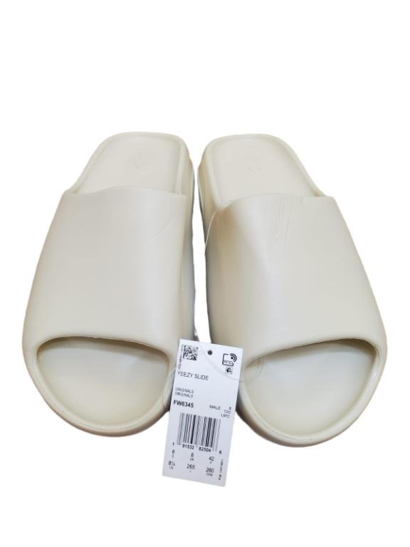 Adidas Yeezy Slide Bone FW6345 Size US 8.5 Excellent