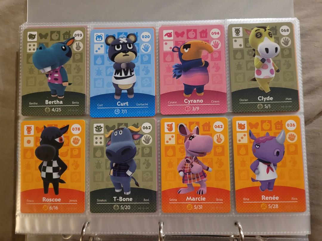 Amiibo new horizons cards top