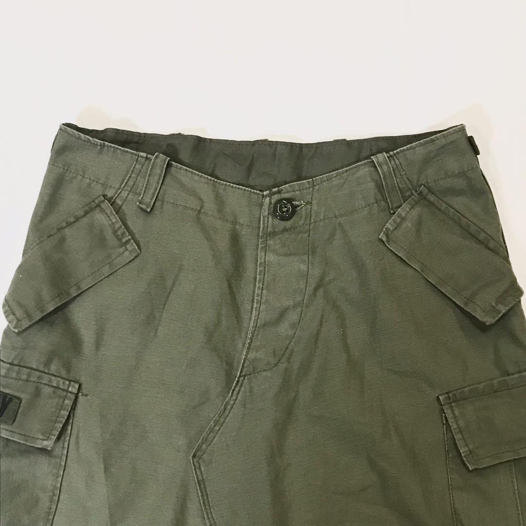 Army Green Denim Cargo Skirt, Women's Fashion, Bottoms, Skirts on Carousell