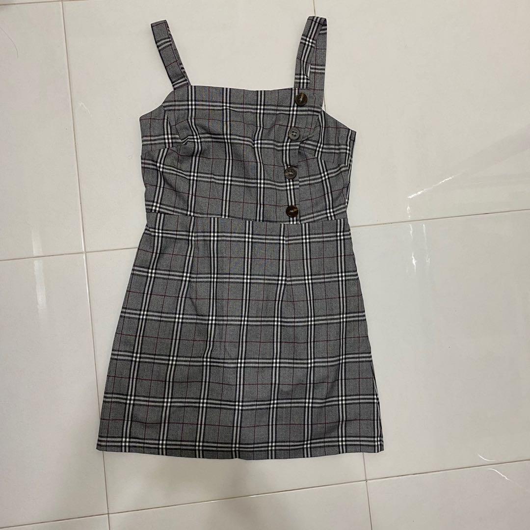Checkered top dress australia