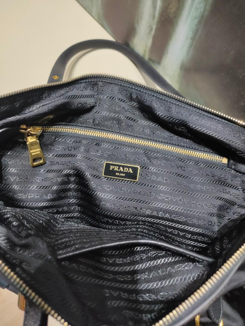 Authentic Prada Tessuto Nylon two ways bag, Luxury, Bags & Wallets on  Carousell