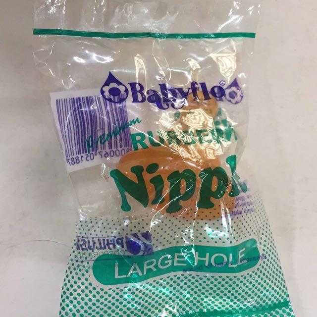 Babyflo clearance rubber nipple