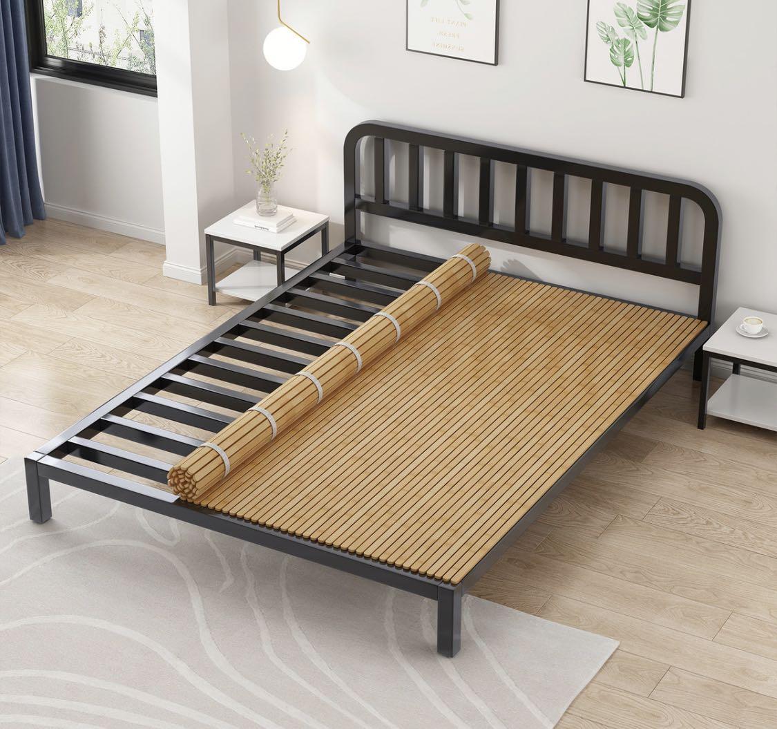 Bamboo bed cushions mat hardened 全新实木硬床板 护腰 可折叠, Furniture & Home