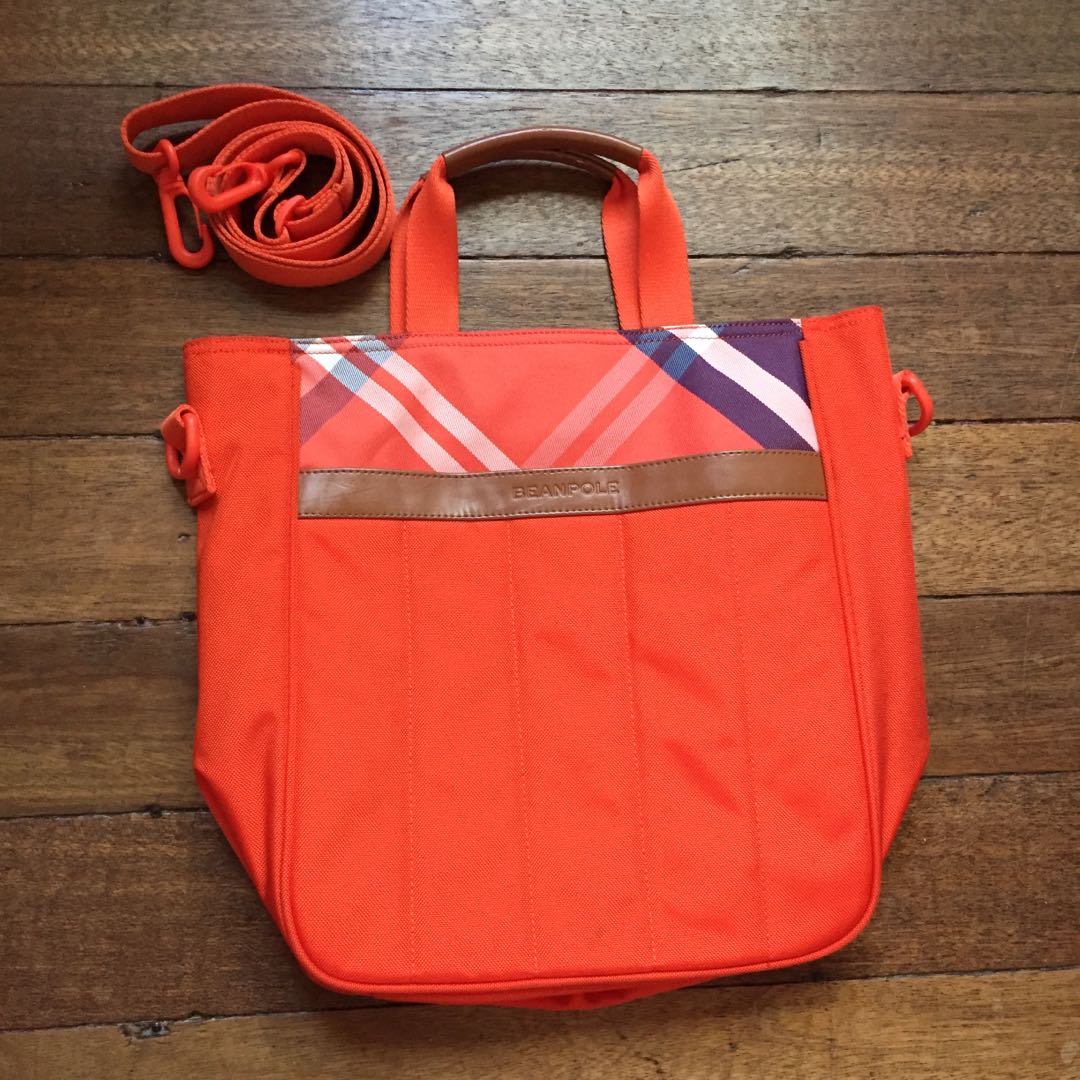 Beanpole Sling Bag (Orange), Women's Fashion, Bags & Wallets, Tote Bags ...