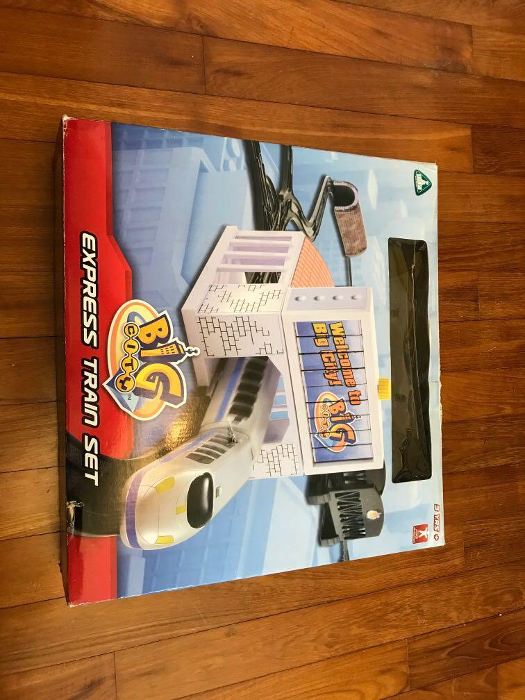Big city sale train set