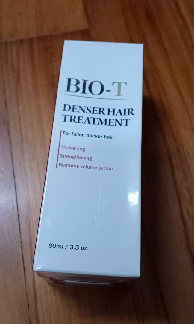Bio T Denser Hair Treatment, Beauty & Personal Care, Hair on Carousell