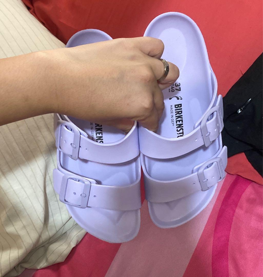 birkenstock eva purple fog