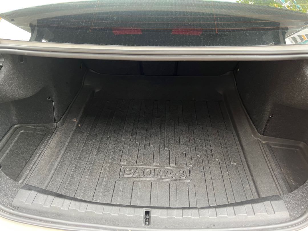 BMW 3 series boot rubber mat, Car Accessories, Accessories on Carousell