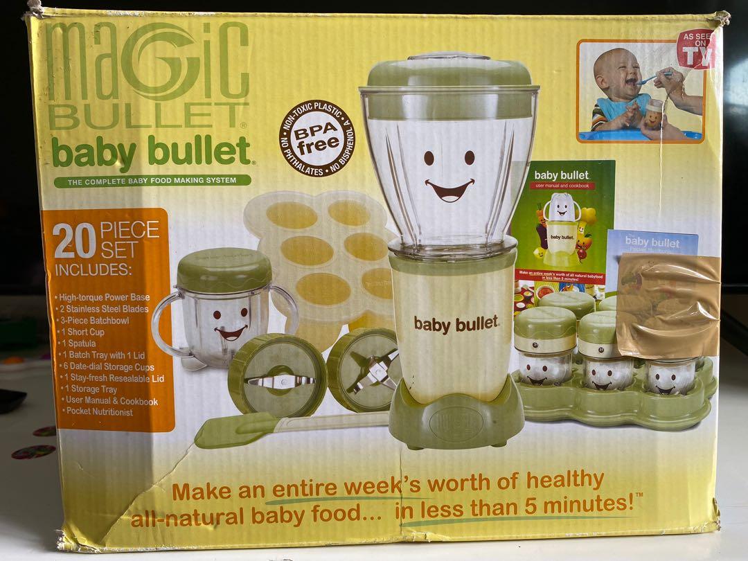 Baby Bullet Baby Food Maker Set, 20 Piece