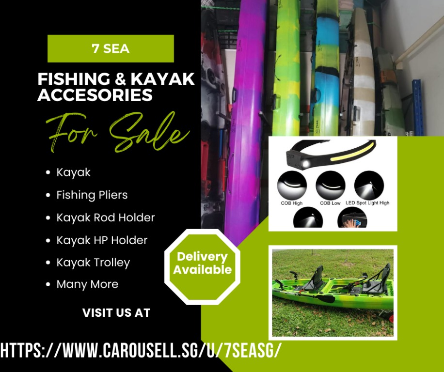 Brand New Kayak and Fishing Accessories for sale, Sports Equipment
