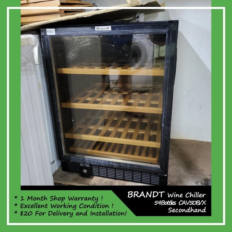 BRANDT Wine Chiller, TV & Home Appliances, Kitchen Appliances, Wine