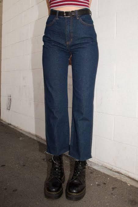 Brandy Melville Hazel Dark Wash Jeans Women s Fashion Bottoms