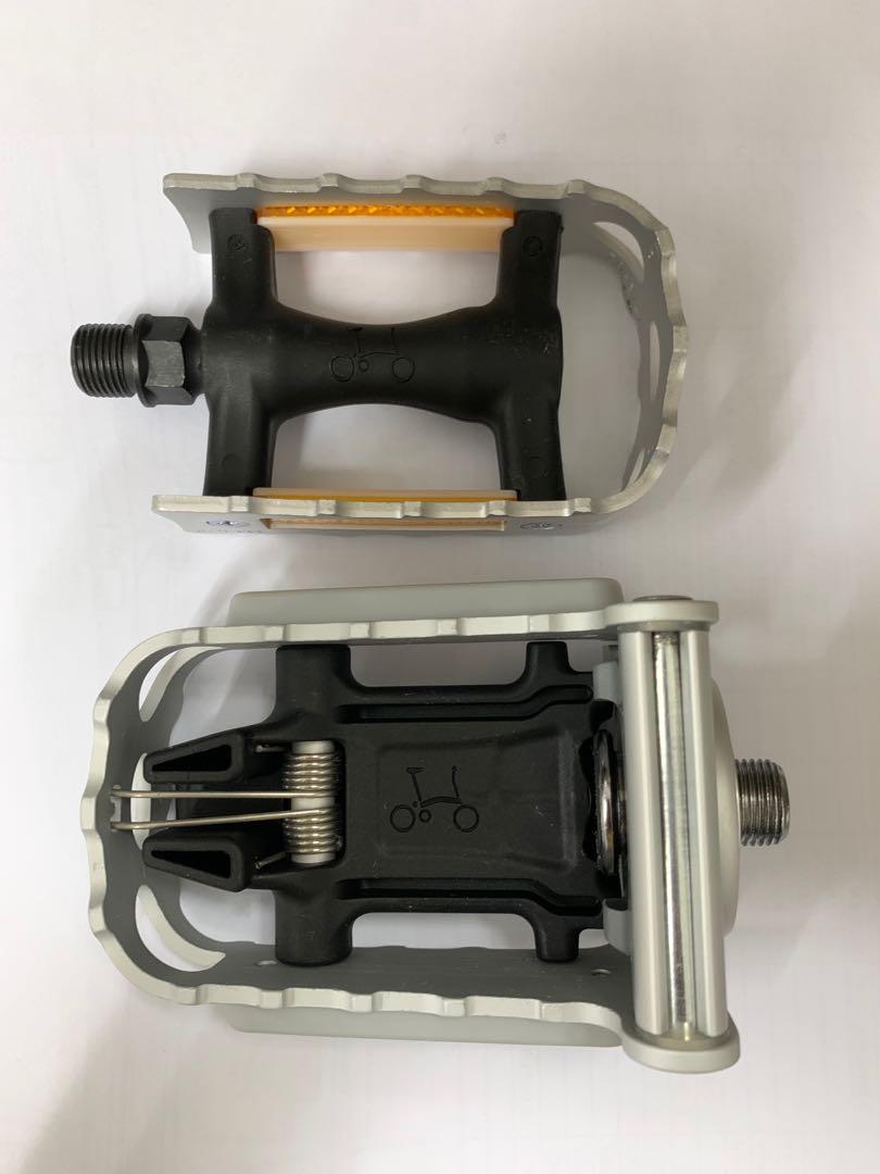 Brompton Pedals (Category: Parts & Accessories) located in Singapore. Submitted by e5c4p3 (Listing ID 1168686921, Image 1). Description: Clearing away items removed from my Brompton. .