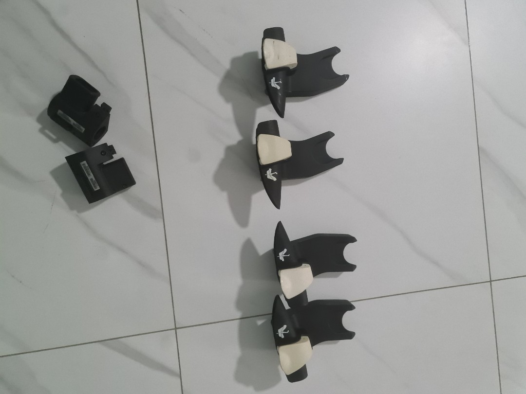 Bugaboo bee v1 car seat adapters and board adaptor, Babies & Kids