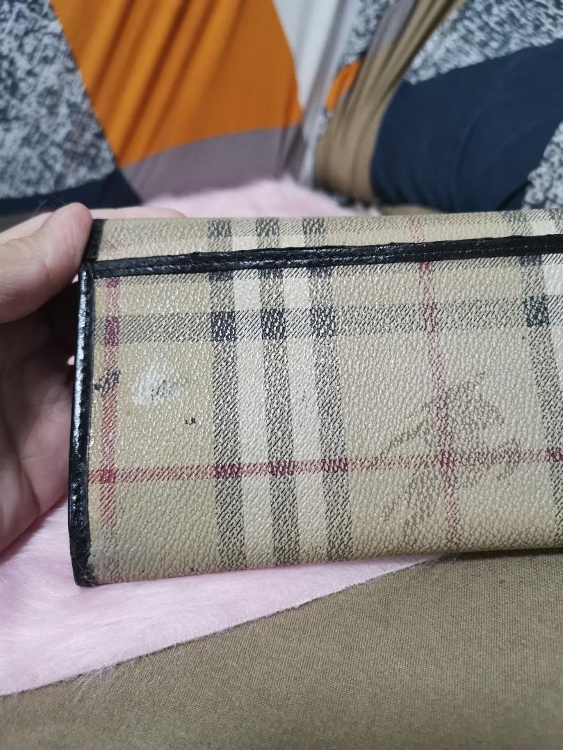 Burberry Long Wallet, Women's Fashion, Bags & Wallets, Wallets & Card