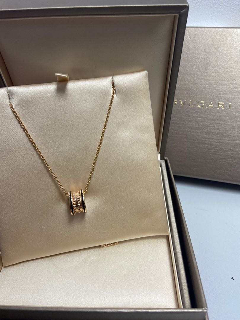 BVLGARI  18K Rose Gold Necklace, Luxury, Accessories on Carousell