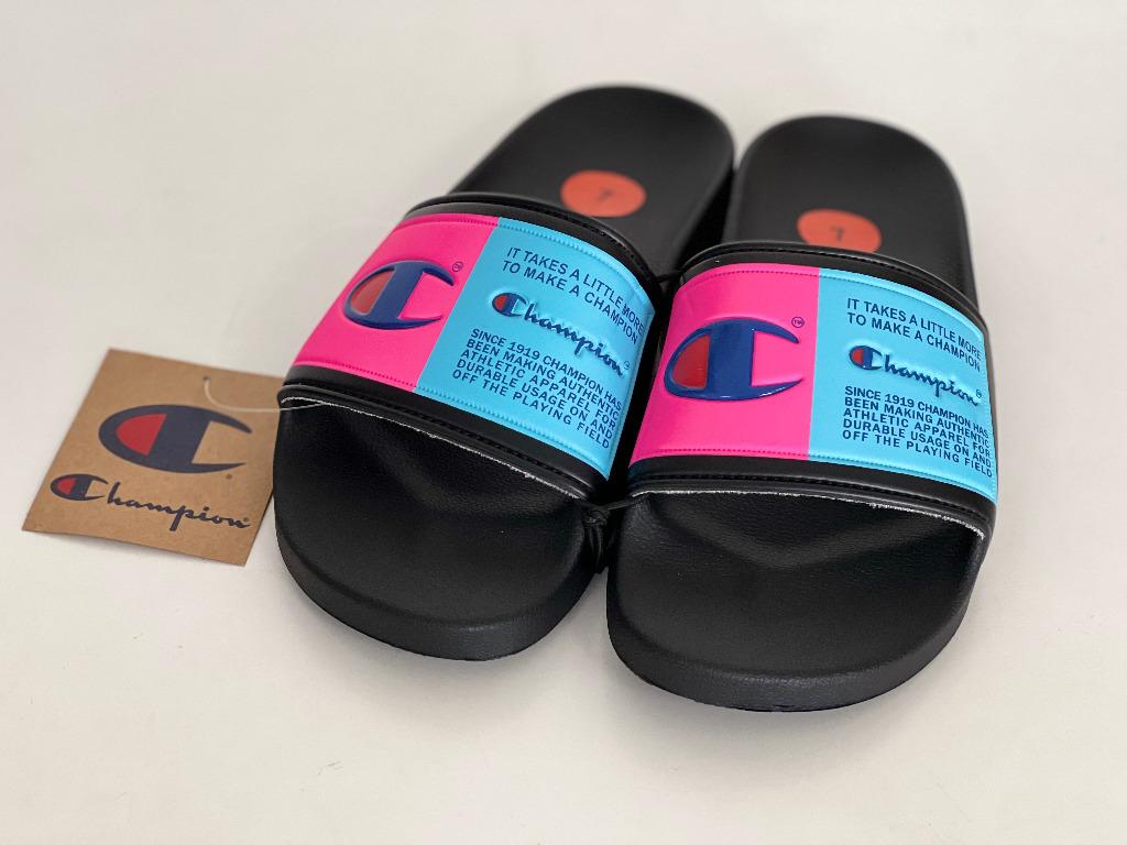 Champion ipo shop black slides
