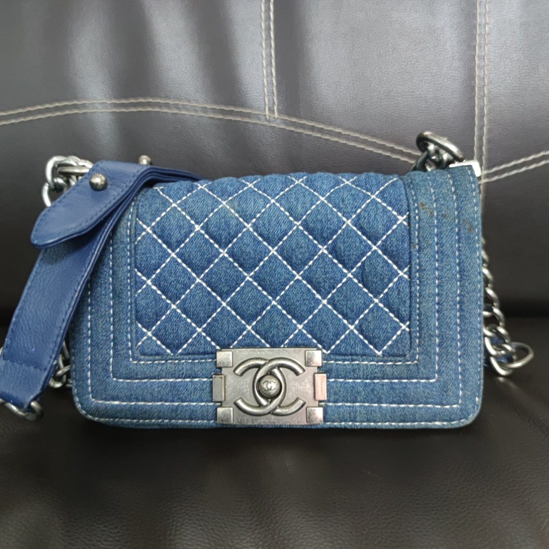 Chanel le boy new arrivals denim