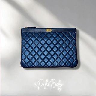 CHANEL QUILTED MEDIUM POUCH