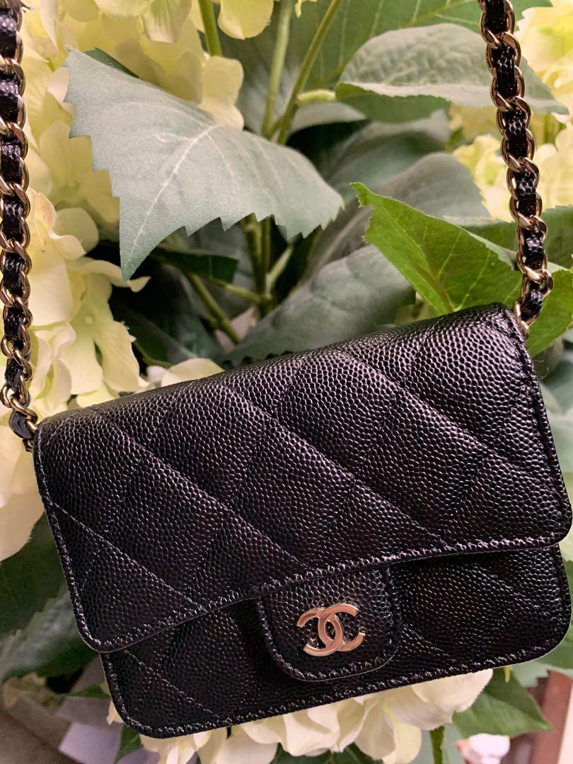 caviar chanel wallet on chain