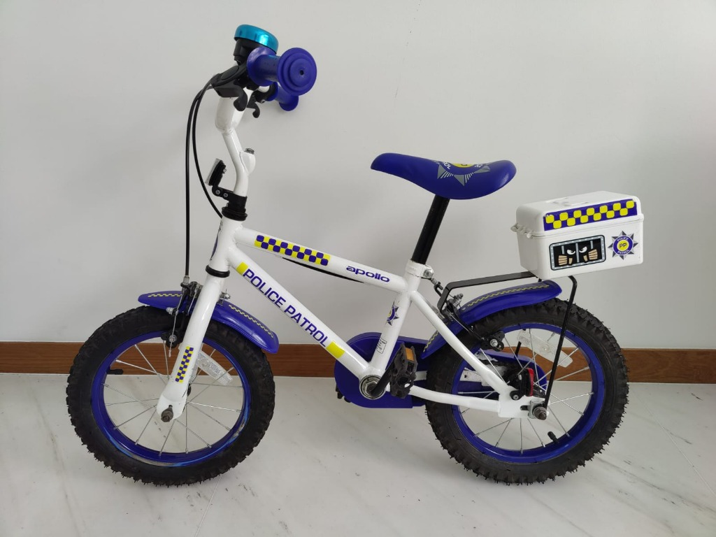 Apollo police patrol kids bike deals