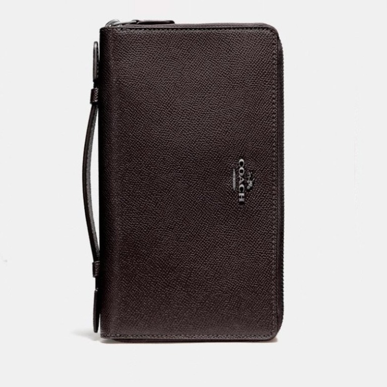 COACH Double Zip Travel Organizer F23334 Coach Wallet, Men's Fashion, Watches & Accessories