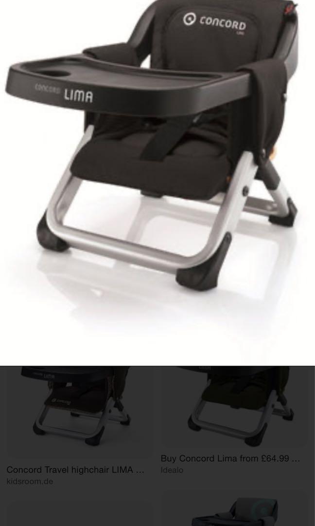 Concord lima shop high chair