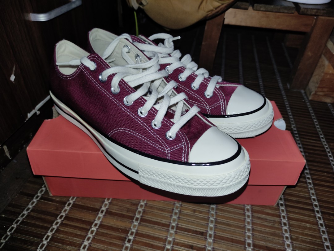 converse 70s low maroon
