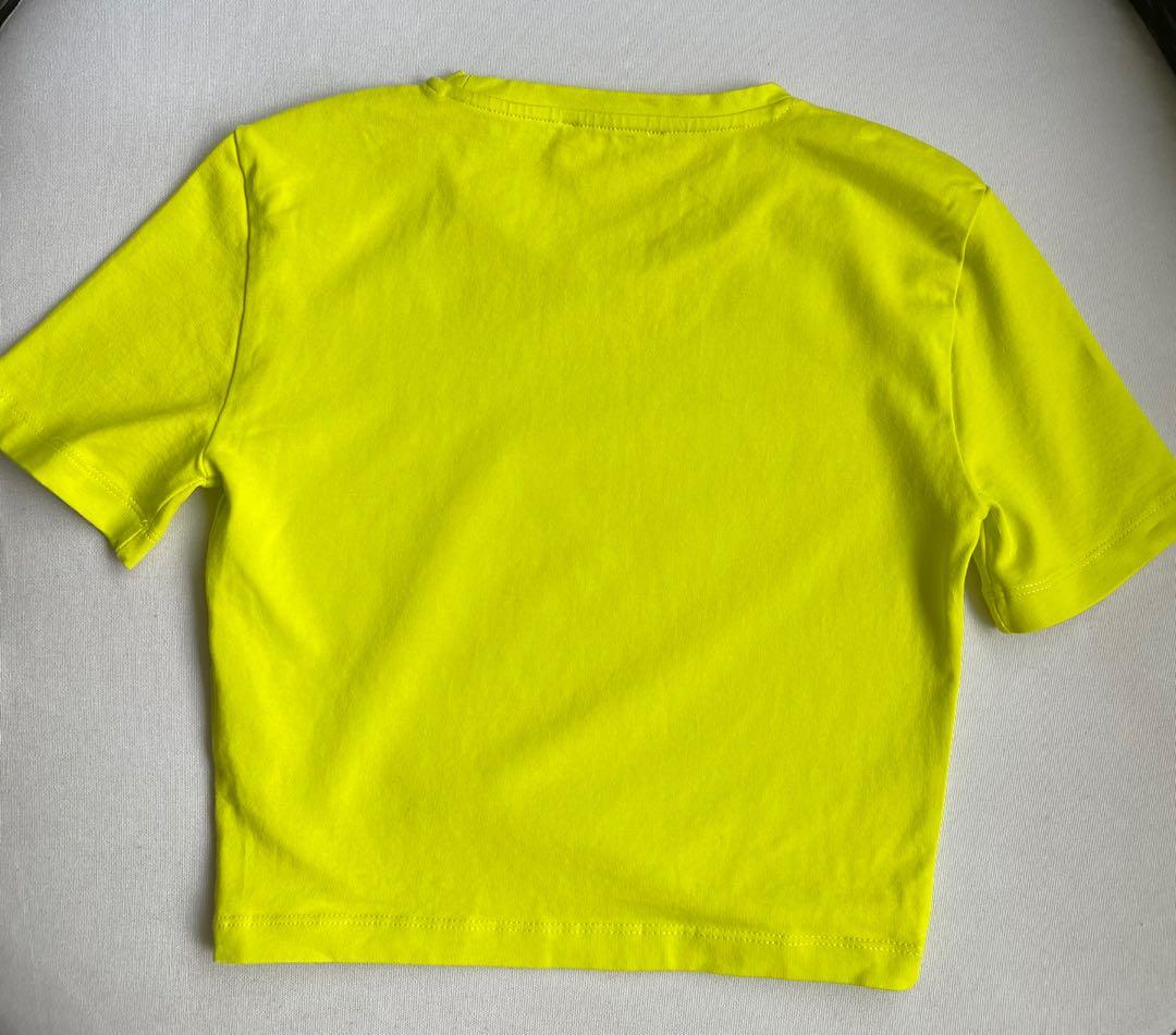 Cropped Yellow Zara Top, Women's Fashion, Tops, Blouses on Carousell