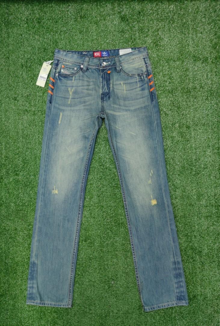 DIESEL X ADIDAS DENIM NEW ITEM J363 Men s Fashion Bottoms