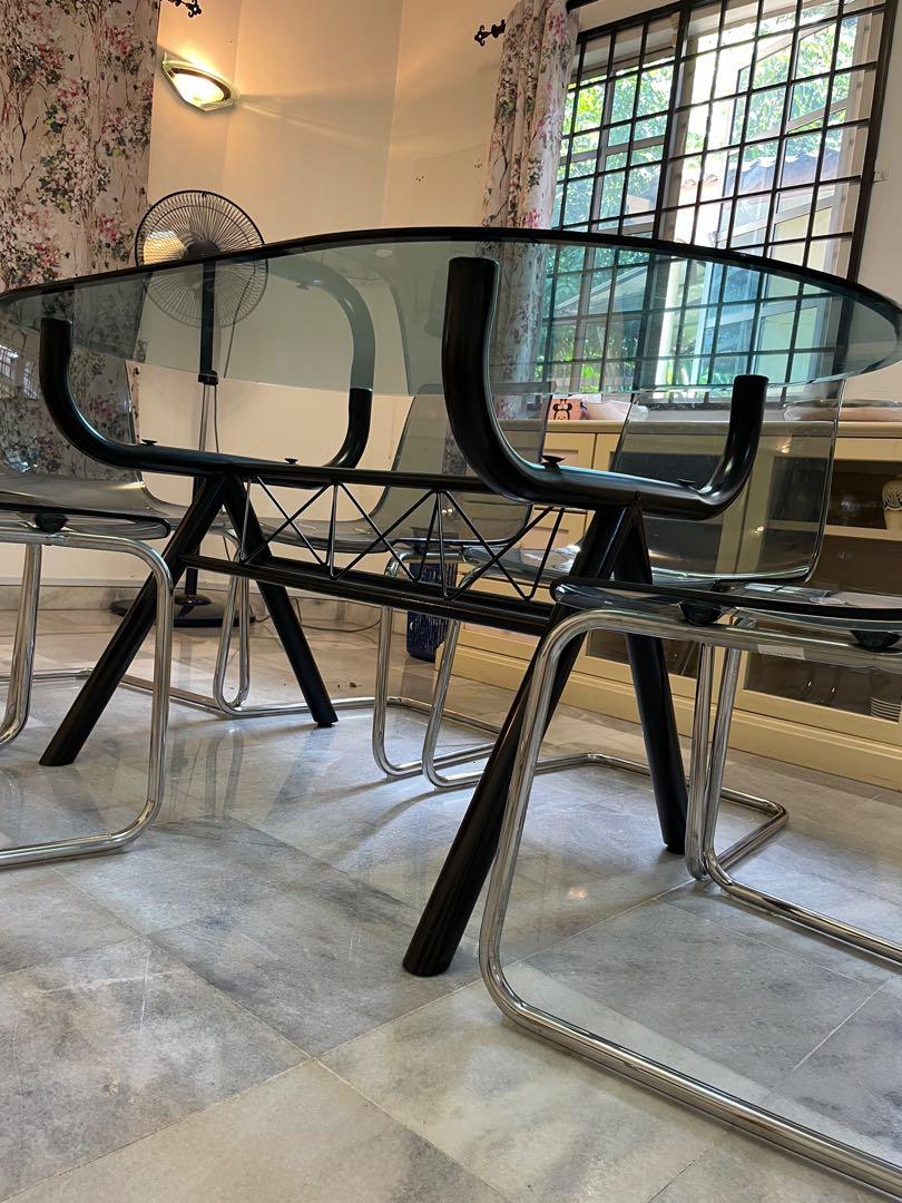 Ikea sales glass chair