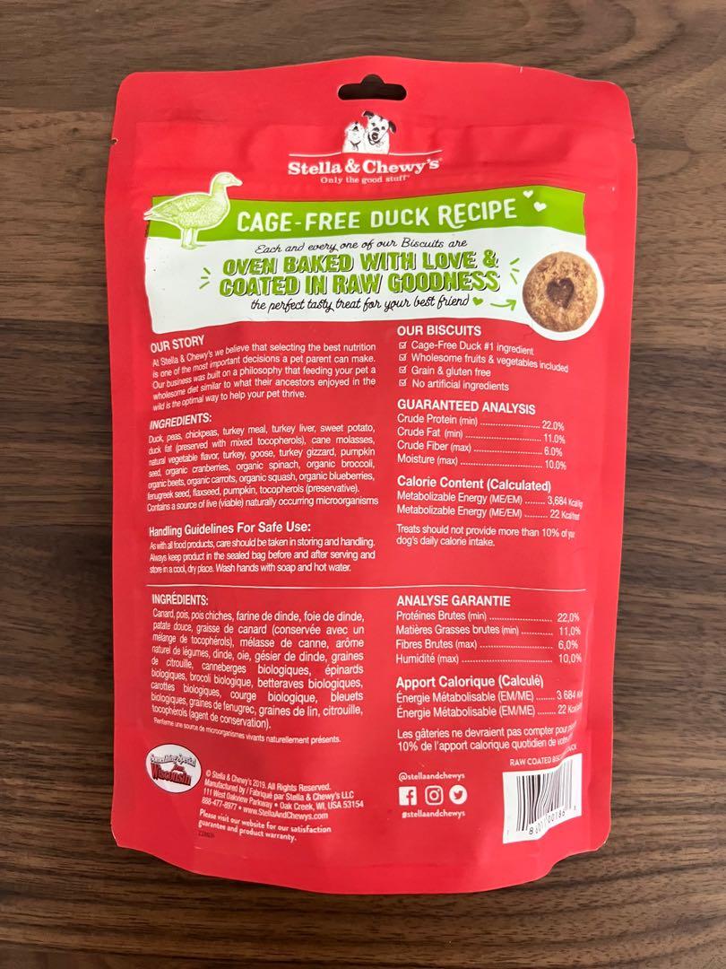 stella and chewy raw coated biscuits review