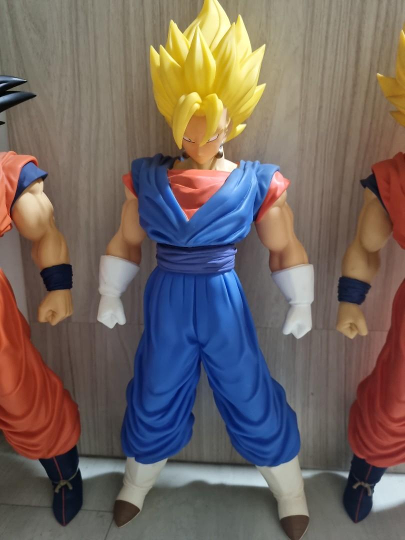 Dragon ball dragonball mega size soft vinyl goku gokou super saiyan ...