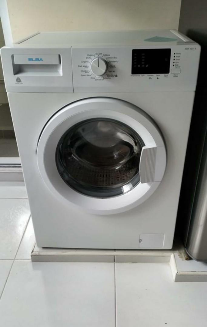ELBA front load washing machine, TV & Home Appliances, Washing Machines