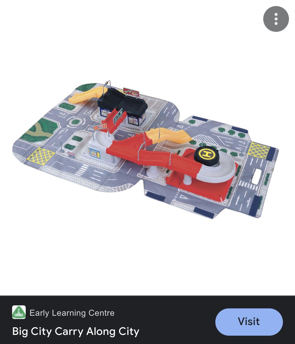 Early learning centre big city garage outlet