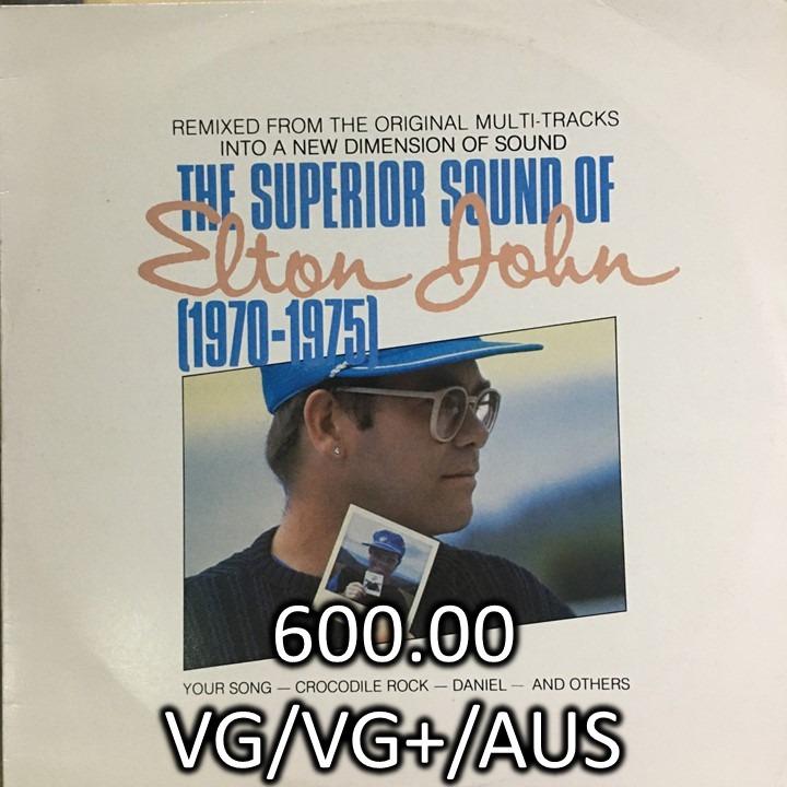 Elton John - The Superior Sound of LP Plaka Vinyl Record, Hobbies ...